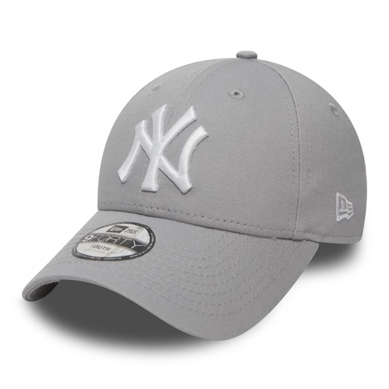 Gorras New Era 9forty Grises - New York Yankees Essential Kids 14837QCJI